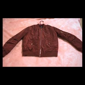 Burgundy Forever21 Jacket